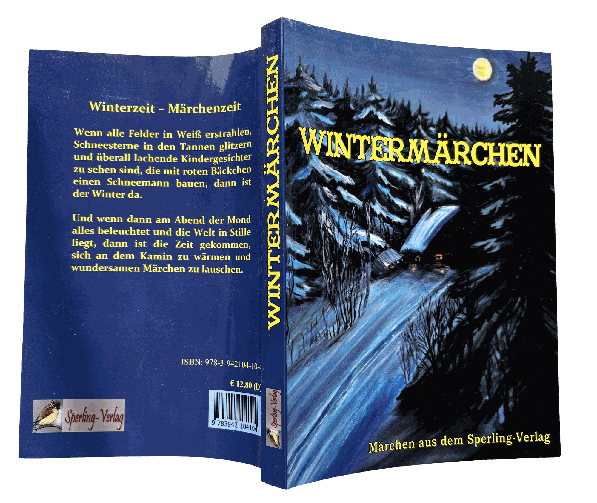 Buchcover Wintermärchen, Anthologie des Sperling-Verlags
