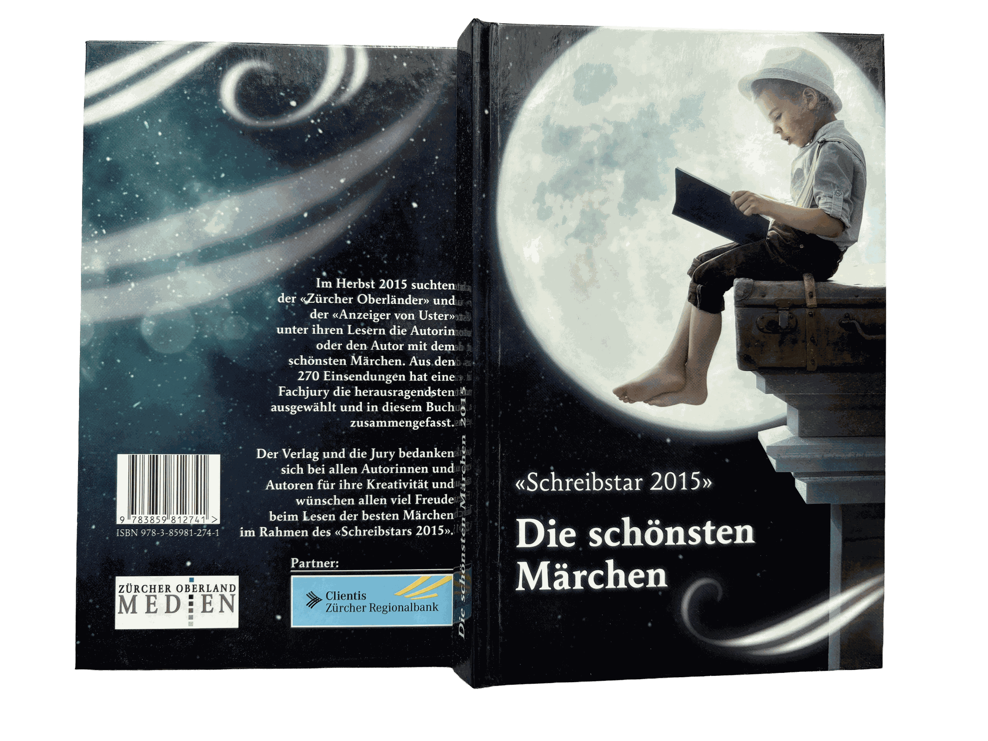 Buchcover Die schönsten Märchen, Schreibstar-Anthologie des Zürcher Oberland Medien