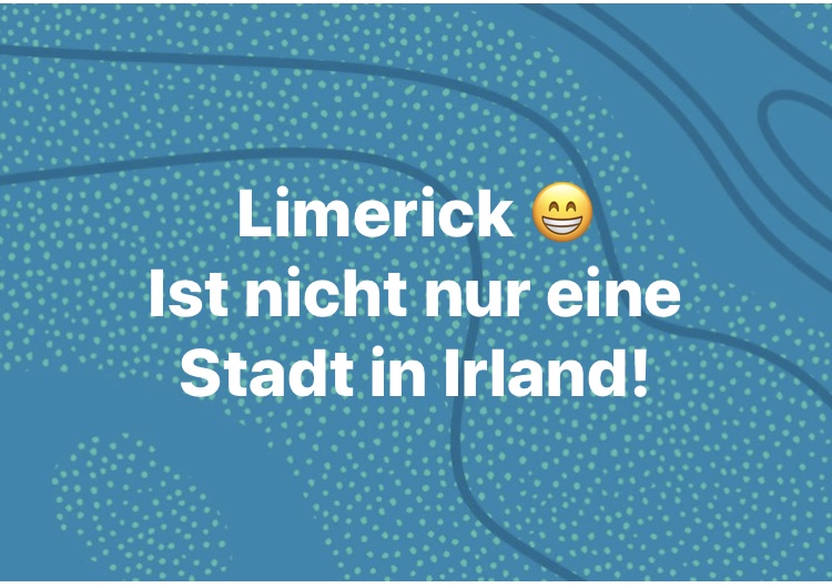 Ein Limerick um das Kreative Schreiben zu fördern